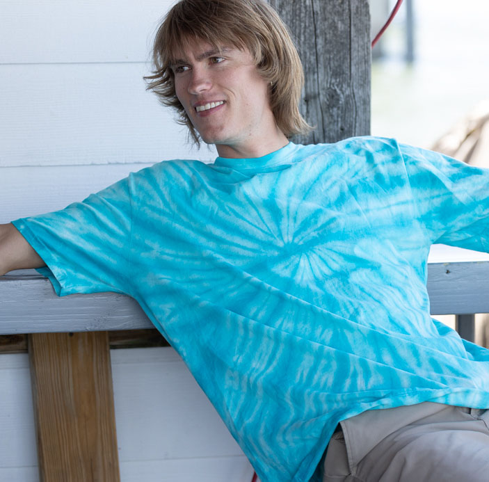 Organic Cotton Spiral Tie Dye