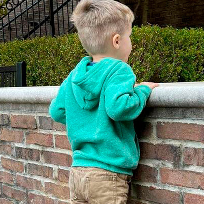 Toddler Triblend Fleece Pullover Hoody