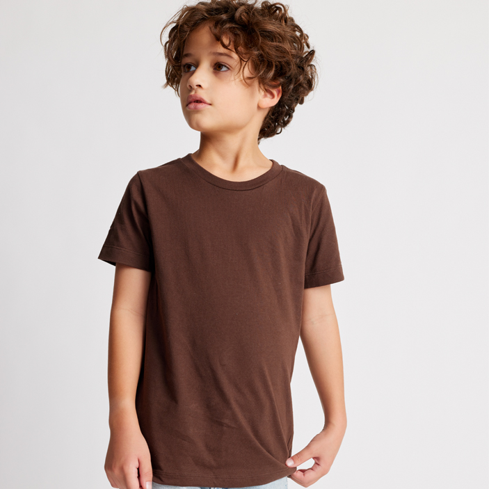 Organic Youth Short Sleeve Crew Tee