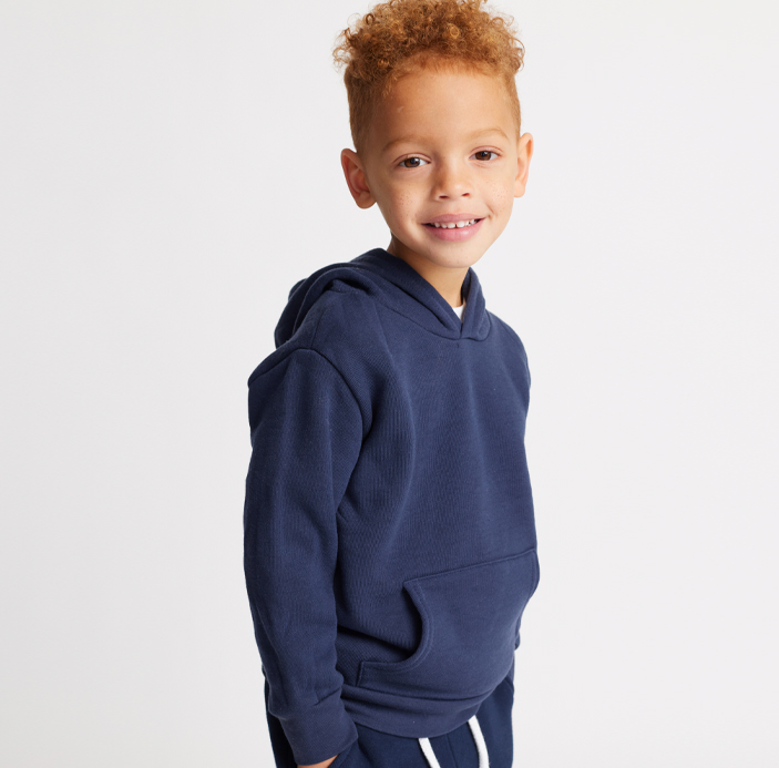 Toddler Fashion Fleece Pullover Hoody