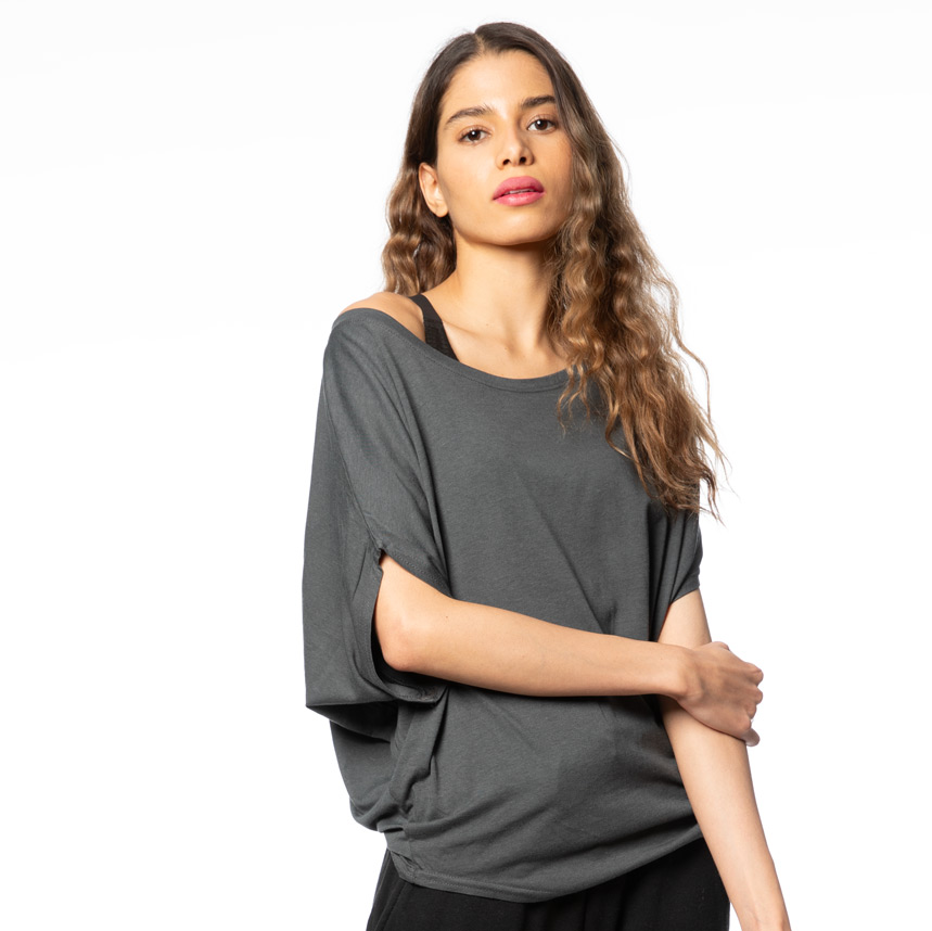 Fleece Relaxed Crop Hoodie, Organic Tote